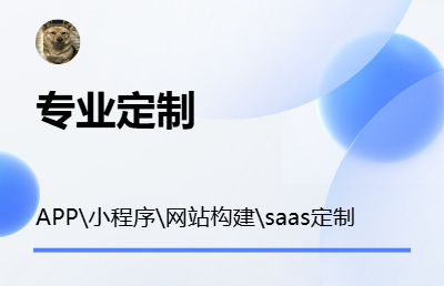 小程序、APP、网站定制开发