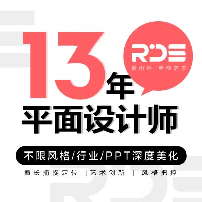 13年平面设计师风格/行业/发布会PPT深度美化