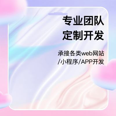 定制开发网<hl>站</hl>、小程序、app。专业web开发团队