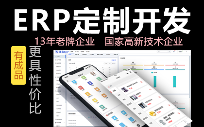 erp/crm/oa系统定制开发 有成品可二开