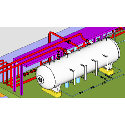 压力管道三维建模及应力分析