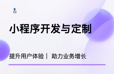 高效小程序开发与定制,专业定制小程序开发服务