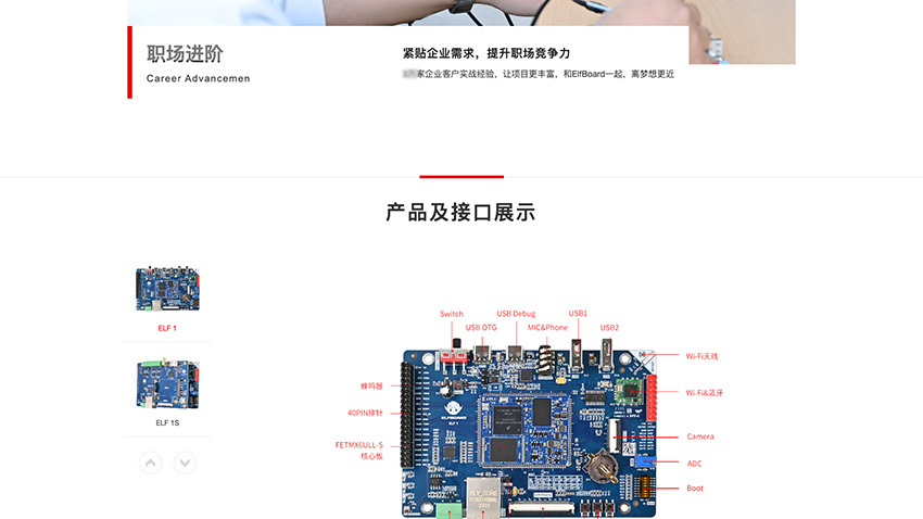 IT行业飞凌嵌入式公司品牌网站建设定制开发