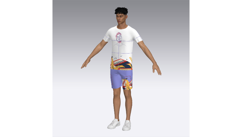 3D服裝設(shè)計(jì)效果圖設(shè)計(jì)T恤設(shè)計(jì)版片設(shè)計(jì)