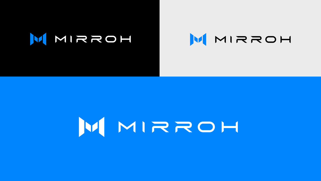 Mirroh智能魔镜—智能家具logo设计