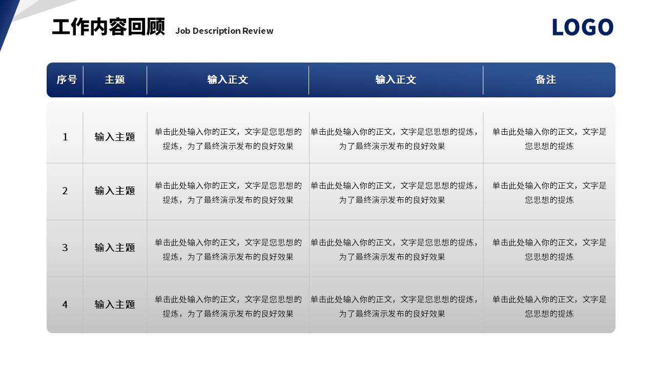 高端商务汇报类PPT