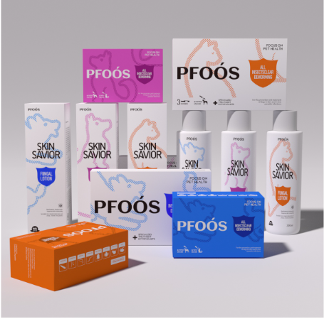 派福斯—宠物药品包装盒瓶贴设计