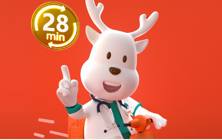 叮咚快药—ip设计吉祥物设计