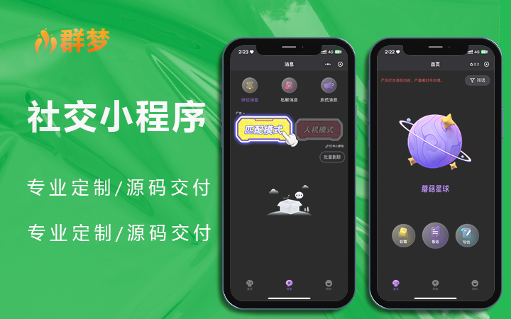 专业软件定制开发群梦科技