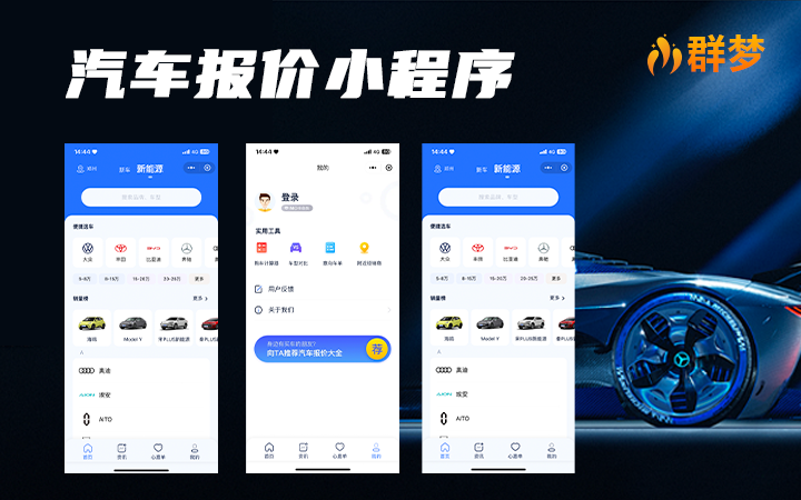专业软件定制开发群梦科技