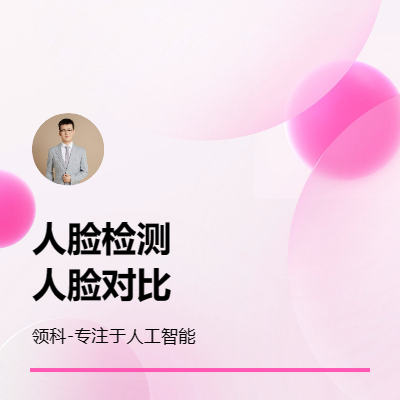 人工智能python人臉檢測(cè)人臉對(duì)比AI