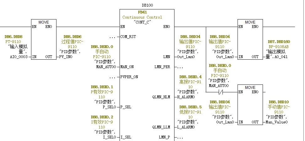 收卷取机自动控制程序