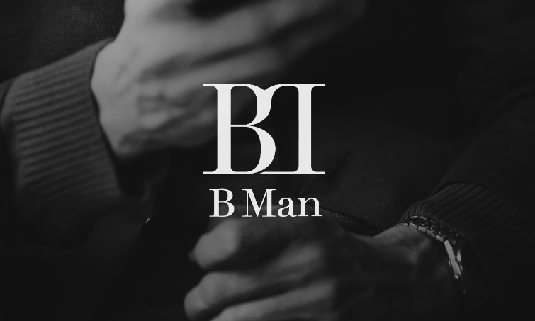 B Man logo設(shè)計(jì)