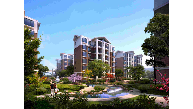 居住區(qū)住宅景觀庭院園林工程規(guī)劃建筑施工圖效果圖設(shè)計(jì)