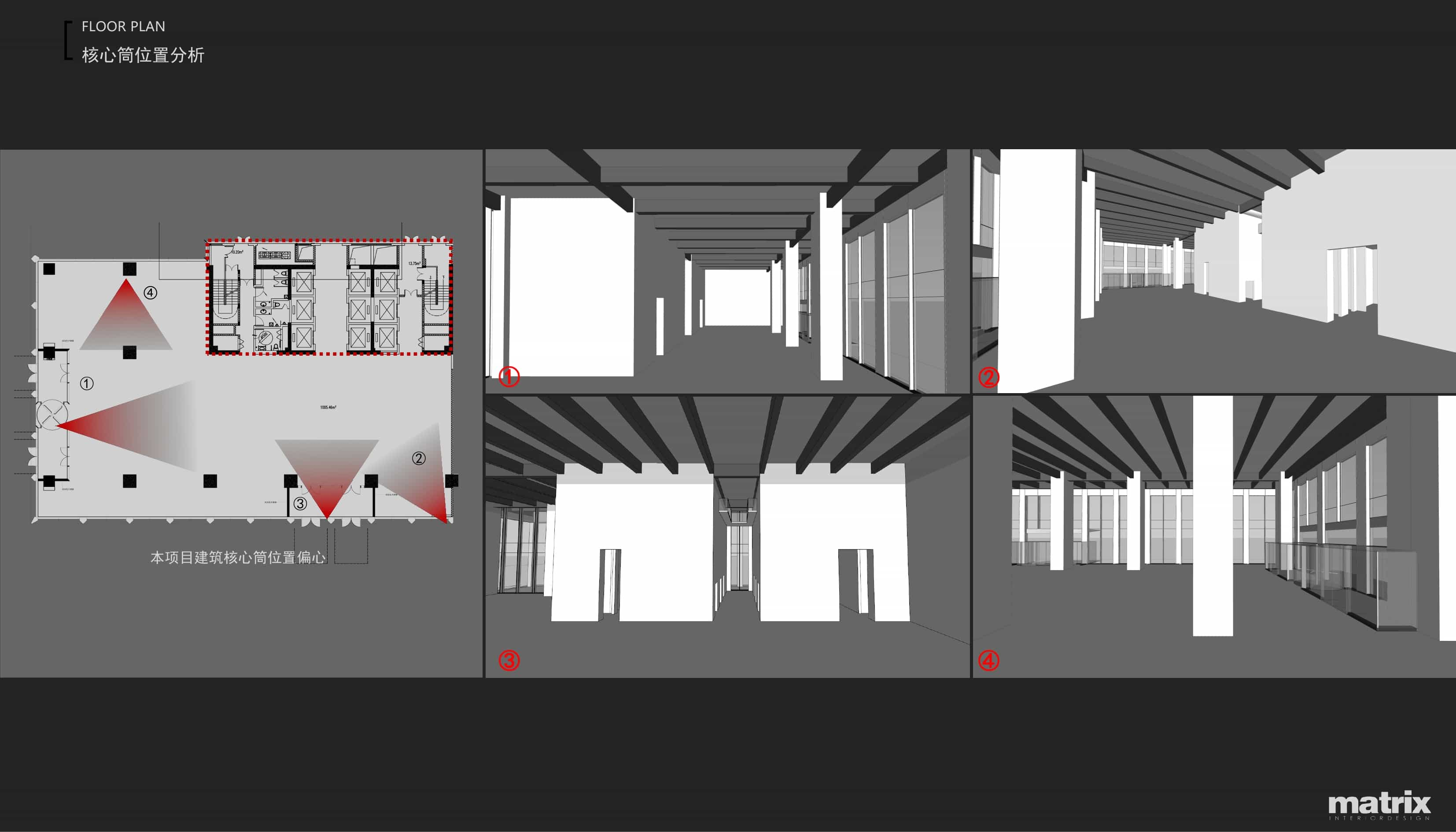 办公楼写字楼公装服务景观工程建筑施工图方案定制