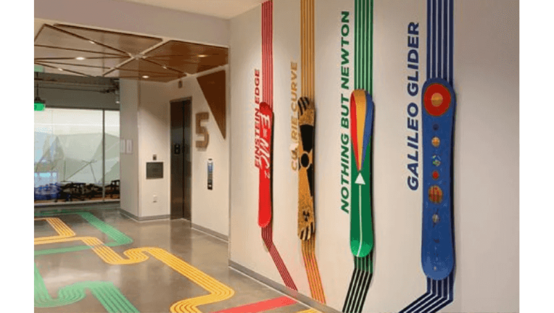 地面导视设计导航神器环保节能策展展示展览展陈设计当代艺术