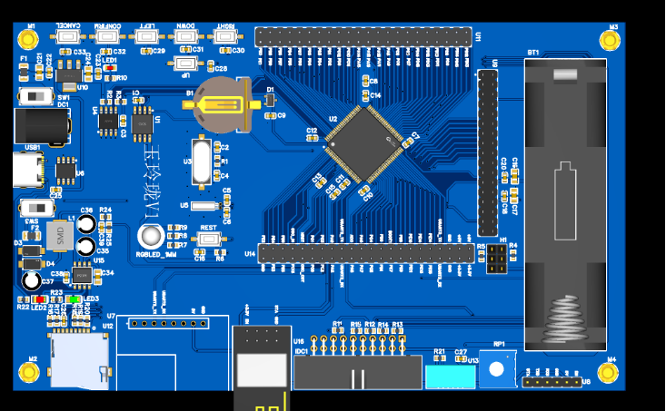 STM32F407VET6系統(tǒng)板