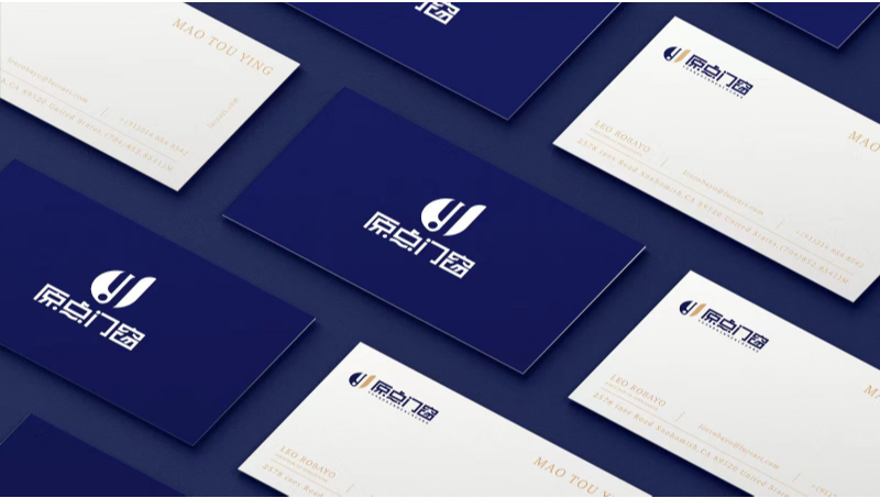 【原點門窗】LOGO設計 標識設計標志設計