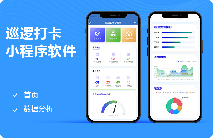 巡逻打卡小程序软件开发