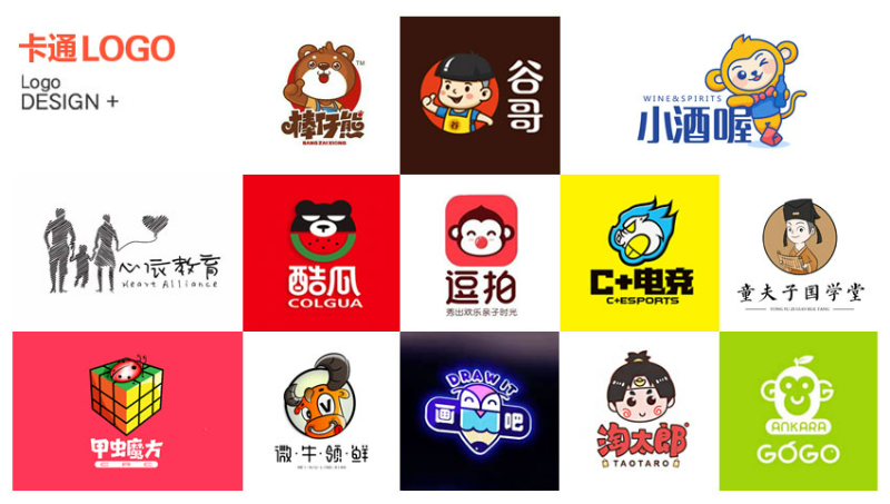 卡通<hl>LOGO设计</hl>—公司<hl>LOGO</hl>升级品牌识别商标字体<hl>设计</hl>