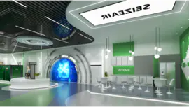 机电展厅—展览展场美陈<hl>工业</hl>科技展厅公装SI空间<hl>设计</hl>