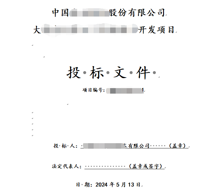 制作投标文件、讲标文件