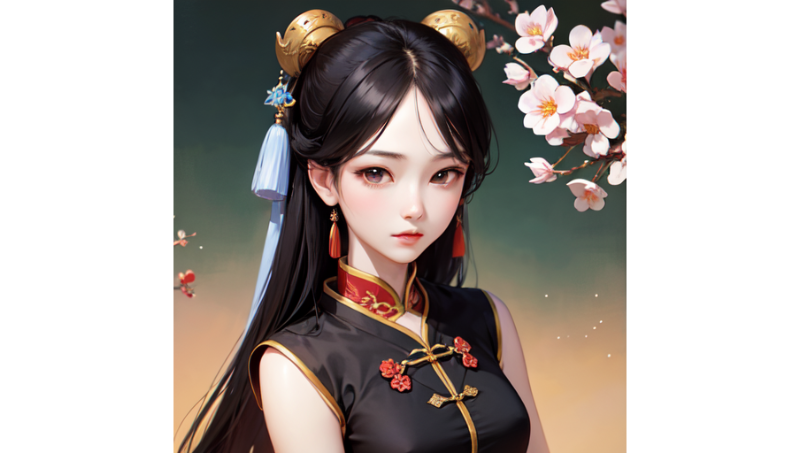 中華娘形象設(shè)計(jì)及繪畫(huà)