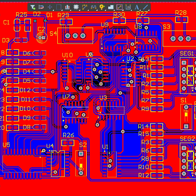 支持Altium Designer和嘉立创 代画