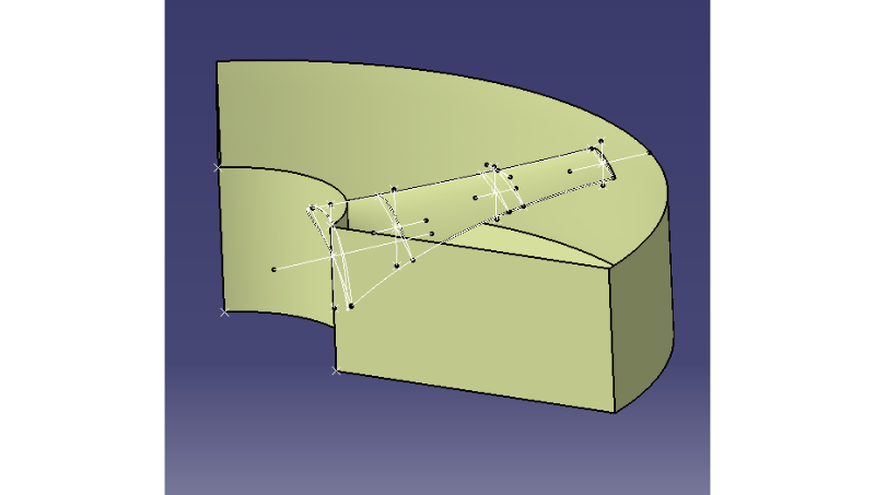 涵道风扇标模catia