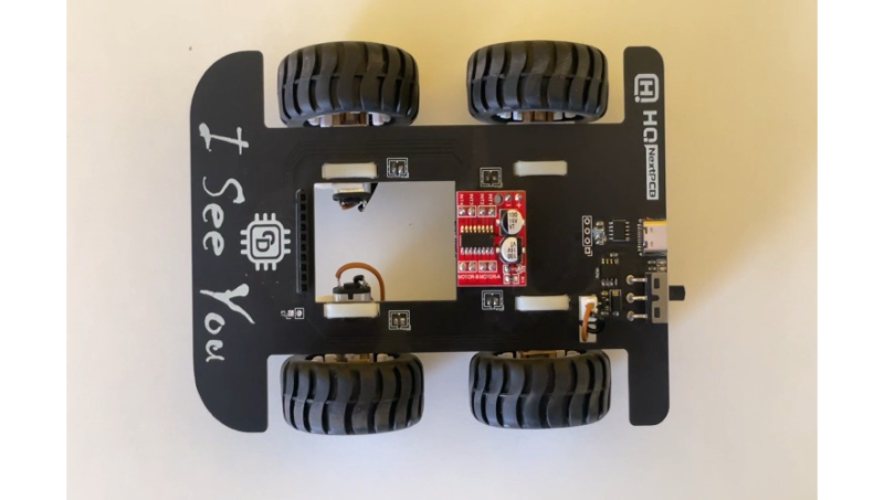 ESP32圖傳智能避障小車