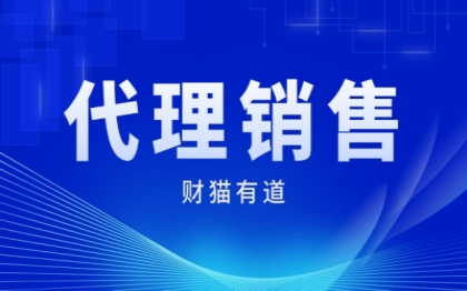 代理销售-渠道营销-营销传播-财猫有道