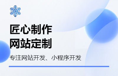 匠心制作專業(yè)網(wǎng)站定制開發(fā)