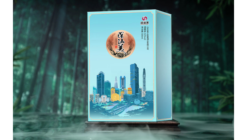 深汕美酒品牌營銷芝麻香型白酒500ml53度