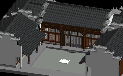 revit土建模型 機電模型簡單的可以