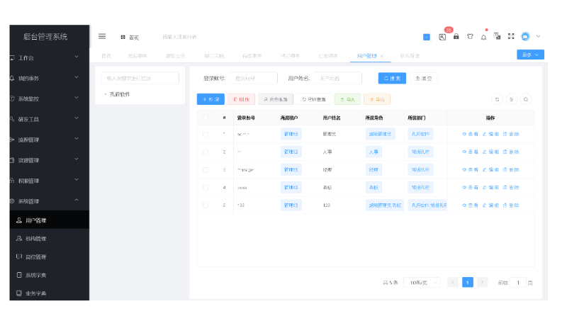 企業(yè)后臺管理系統(tǒng)開發(fā)