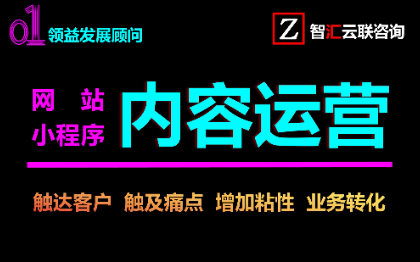 公司企业官网站微信小程序内容价值规划设计建设运营