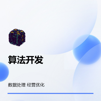 數(shù)據(jù)分析、算法開發(fā)、經(jīng)營相關(guān)算法、優(yōu)化成本