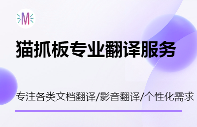 专业英语翻译，满足多场景翻译需求