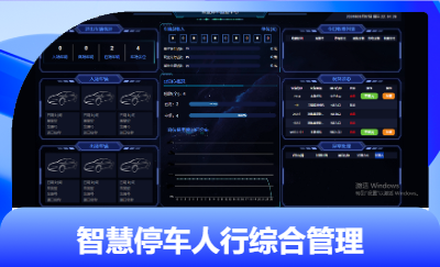 智慧停車人行綜合管理平臺