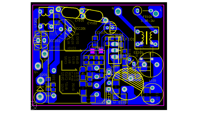 open frame 12V 1A PCBA设计