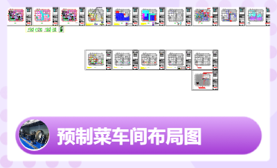 工程設(shè)計-食品工廠設(shè)計預(yù)制菜車間布局 凈化車間