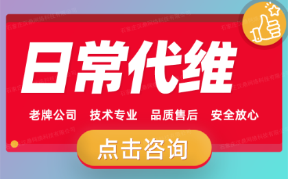 日常代维云主机VPS服务器数据库应急安全托管维护