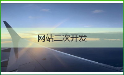 網(wǎng)站開發(fā)網(wǎng)站二次開發(fā)