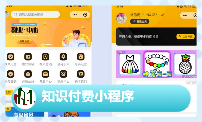知識付費小程序|自主創(chuàng)業(yè)小程序|展示類|技能提升
