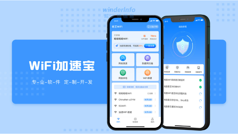 廣告聯(lián)盟APP開發(fā)WIFI加速器對(duì)接抖音穿山甲騰訊優(yōu)量匯