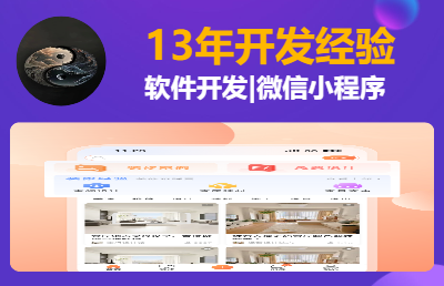 13年IT行业经验|软件开发|微信小程序开发