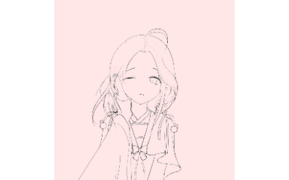 人像插画，勾线，伪厚涂等绘画