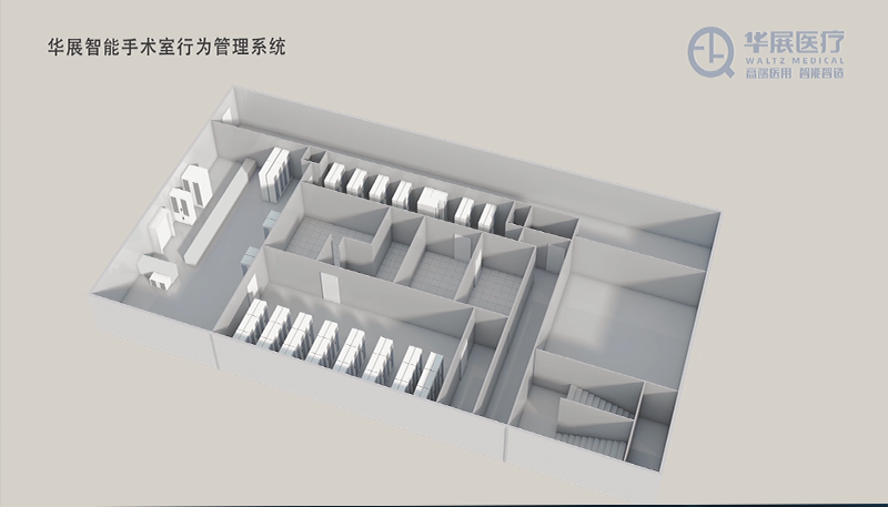 《华展智能手术室行为管理系统》三维演示动画