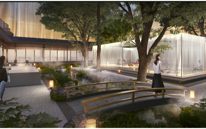 規(guī)劃總圖建筑方案效果圖動畫施工