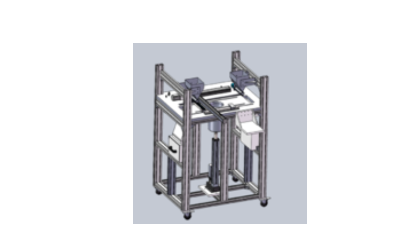 一臺基于噴射粘結(jié)技術(shù)的多材料<hl>3D打印</hl>機(jī)